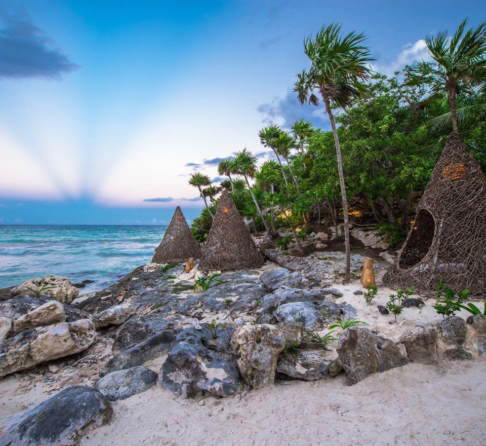 Hotel Bejuco à Tulum Extérieur photo